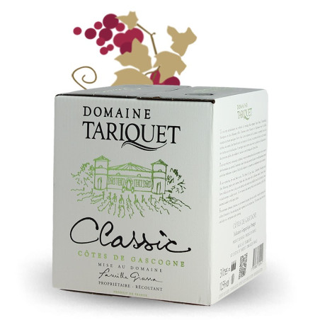 Domaine TARIQUET Classic Bag in Box 3 Liters