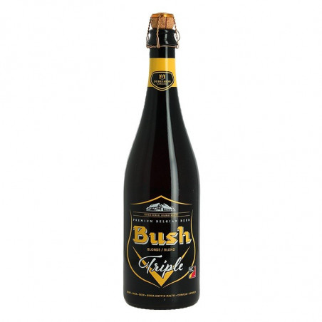 BUSH Blonde Triple Belgian Beer 75CL