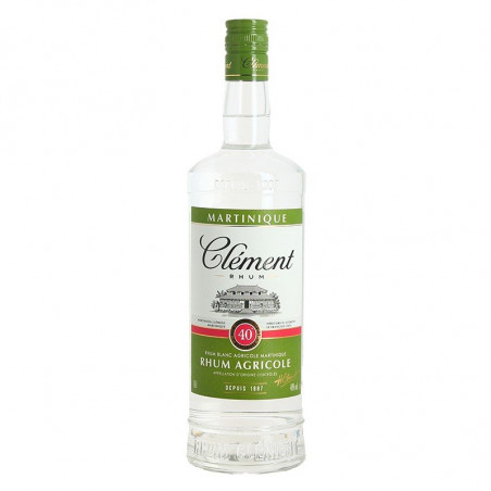 Clement White Rum 1L 40 °