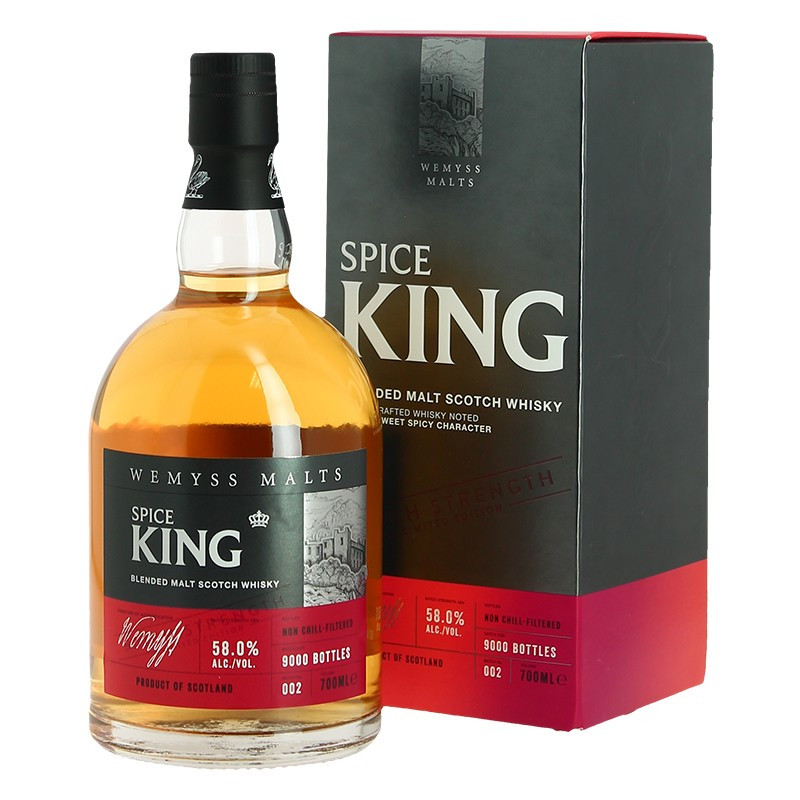 Spice King Batch Strength Whiskey Limited Edition 58 ° by Wemyss