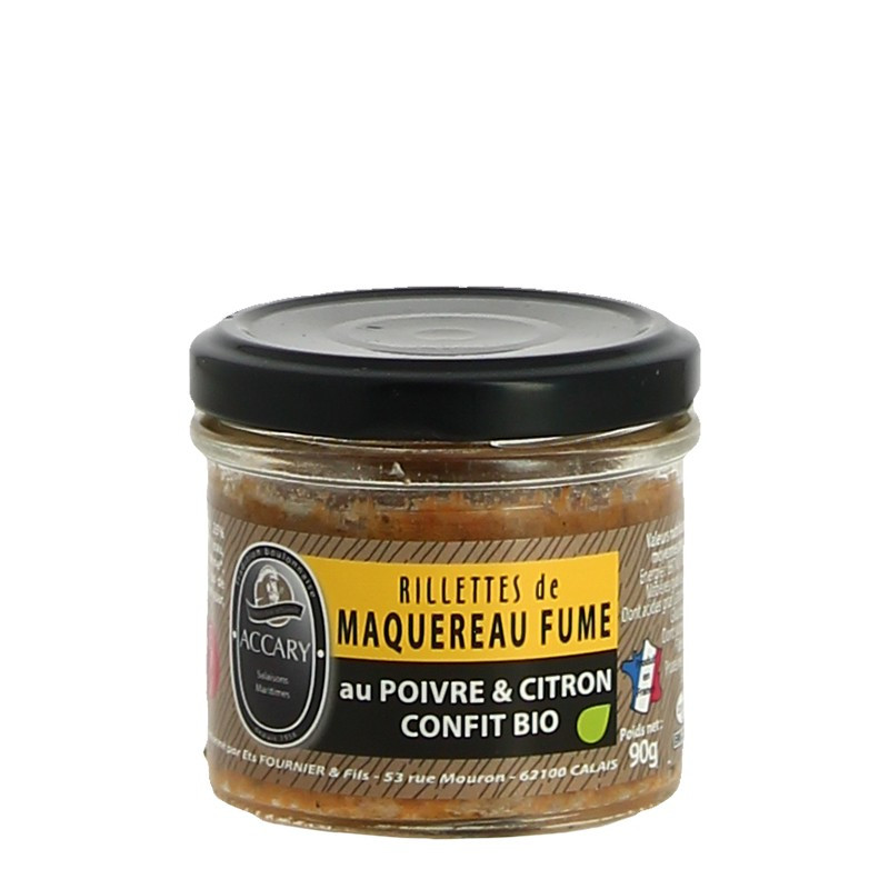 Buy VAT FREE Smoked Mackerel Rillette with Organic Pepper and Lemon ...
