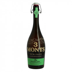 3 Monts Héritage Hops Beer Blonde Beer 75 cl