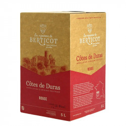 Boxed wine Prélude by Berticot 5 liters red Côtes de Duras