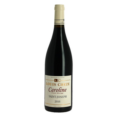 Red Saint Joseph wine Cuvée Caroline by Louis Chèze