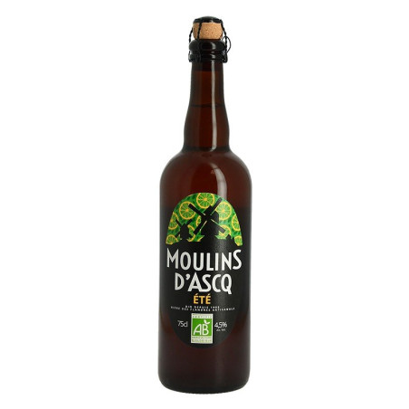 Moulins d'Ascq Organic Blonde Summer Beer 75 cl