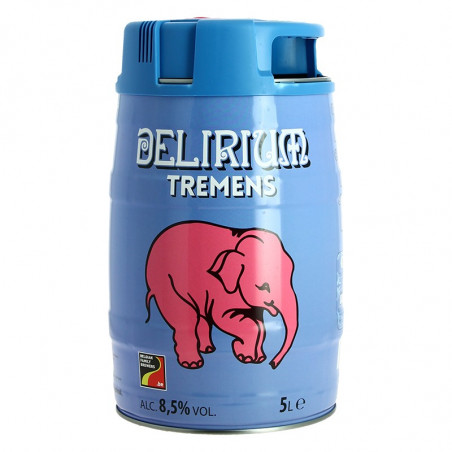 DELIRIUM Tremens  Belgian Triple Beer 5 Liters Keg