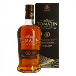 Tomatin 18 years old Sherry Oloroso Cask Highlands Single Malt Scotch Whiskey