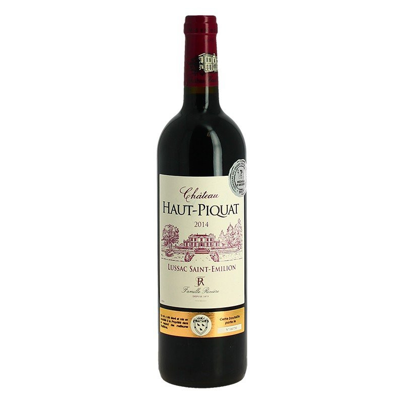 Château Haut PIQUAT 2015 LUSSAC St Emilion Maison Rivière