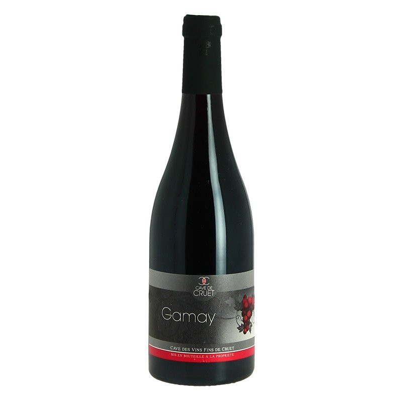 Gamay red wine from Savoie by Cave de Cruet 50cl