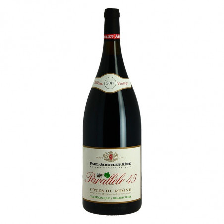 PARALLELE 45 Organic Wine  Magnum Paul JABOULE Ainé Red Côtes du RhôneWine
