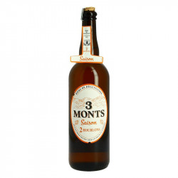 3 MONTS Saison Beer made with 2 types of Hops Flamish Beer