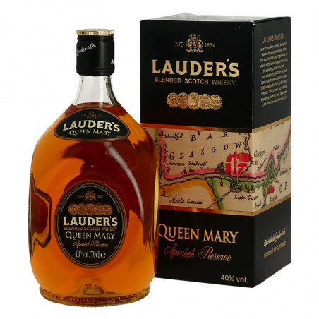 LAUDER'S  Queen Mary Special Reserve Blended Scotch Whiskey