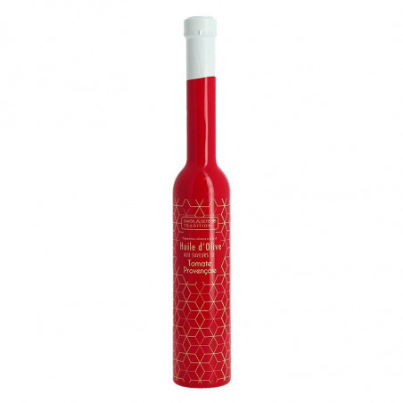 HUILE OLIVE TOMATE PROVENCALE 20CL (bouteille rouge)