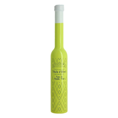 Savor et Sens Olive Oil with flavors of Yuzu and Thai Basil 20 cl