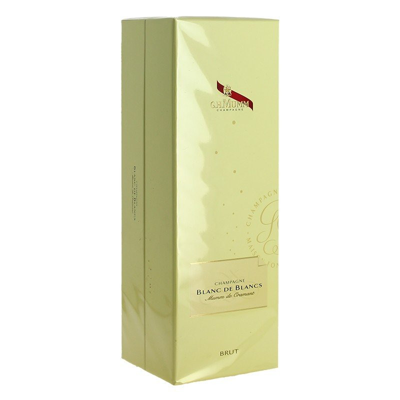 Seau à Champagne G.H. Mumm Cordon Rouge - Métal Blanc - Très Bon état