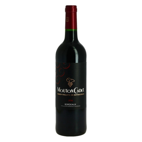 Mouton Cadet Bordeaux Red Wine 75 cl – Vineyard with High Environmental Value