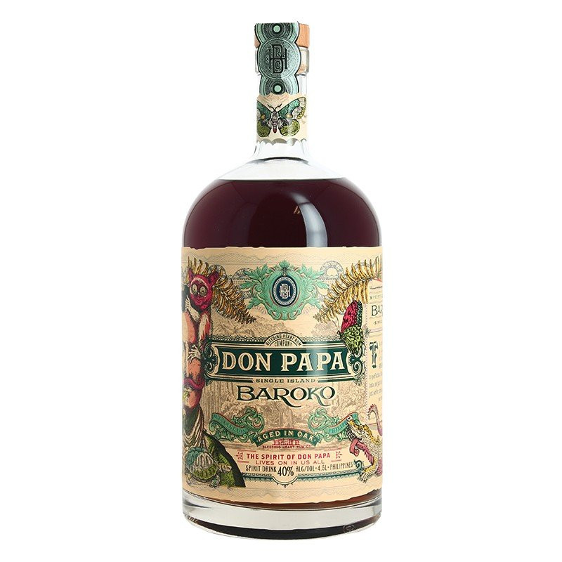 Gallon of DON PAPA rum from Philippines