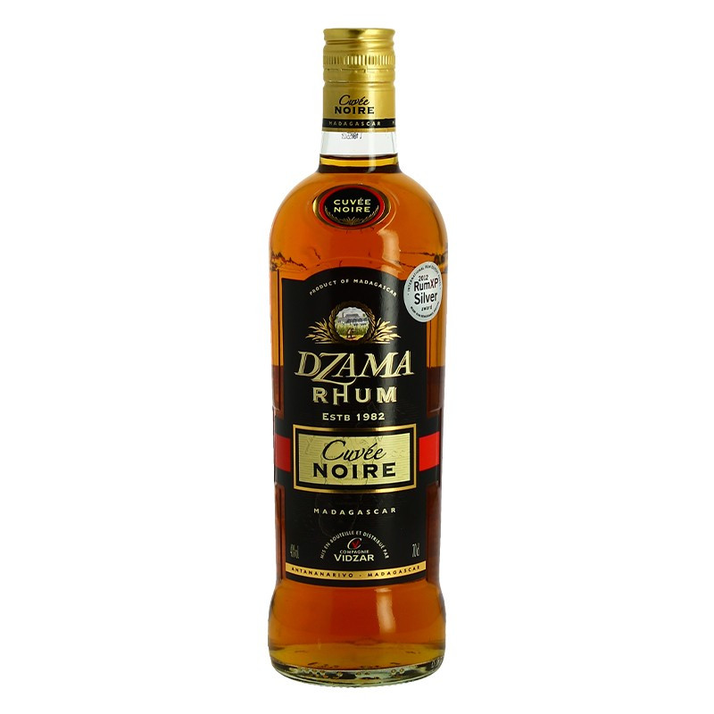 DZAMA BLACK CUVEE Ambré Rum of Madagascar 70 cl