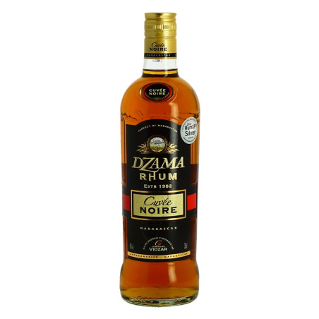 DZAMA BLACK CUVEE Ambré Rum of Madagascar 70 cl