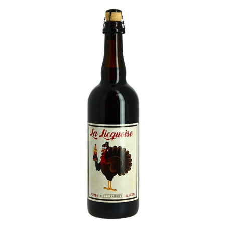 La LICQUOISE Amber Beer  75 cl