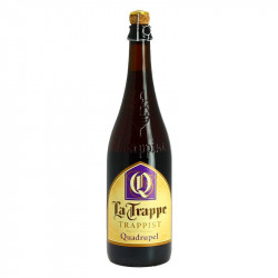 La Trappe Quadrupel Trappist Beer from Holland 75cl