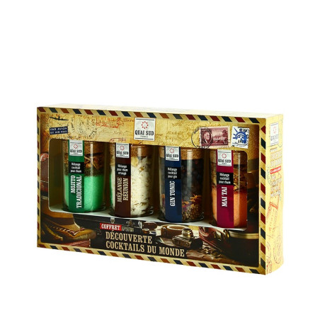 QUAI SUD Discovery Set Cocktails of the World