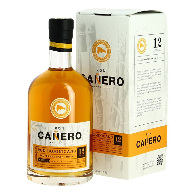 CANERO Sauternes Cask Finish Solera 12 years Dominican Republic Rum