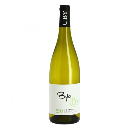 UBY n°21 Organic White Wine frim Gascony