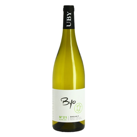 UBY n°21 Organic White Wine frim Gascony