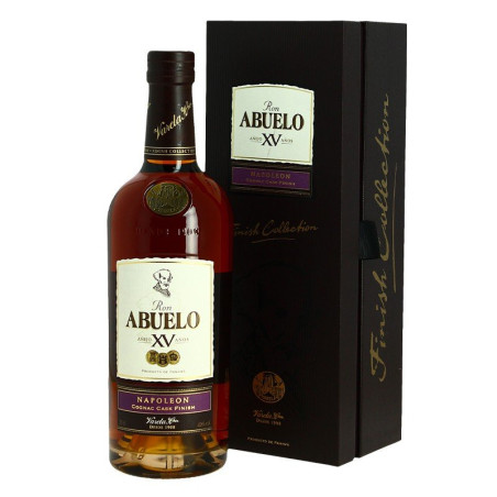 ABUELO NAPOLEON 15 Years Panama Rum  Cognac Barrel Finish