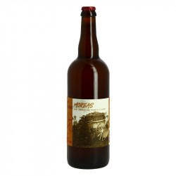 MOREA Peated Triple Beer brewed with whiskey malt