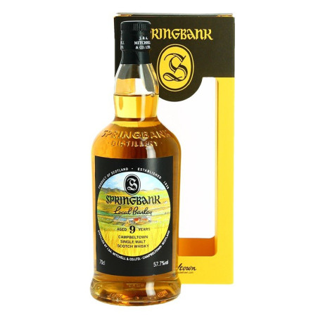 SPRINGBANK LOCAL BARLEY 9 YO Campbeltown Single Malt Scotch Whiskey