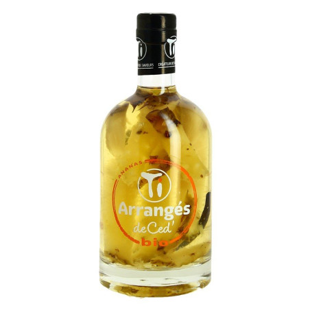 Organic Pineapple Rum PUNCH CED 70 cl Organic Pineapple Rum PUNCH CED 70 cl