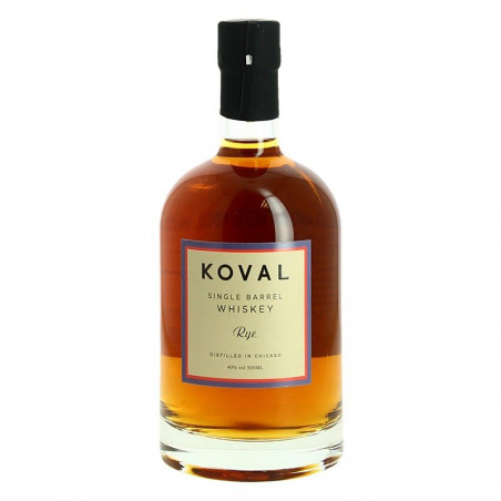 KOVAL American Single Barrel RYE Whiskey Organic