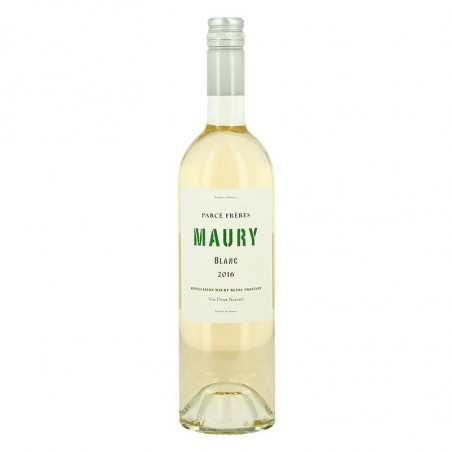 MAURY Blanc PARCE FRERES Vin Doux Naturel sweet white wine from Roussillon