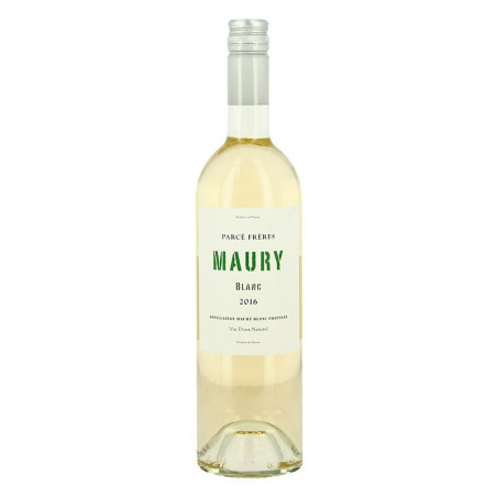 MAURY Blanc PARCE FRERES Vin Doux Naturel sweet white wine from Roussillon