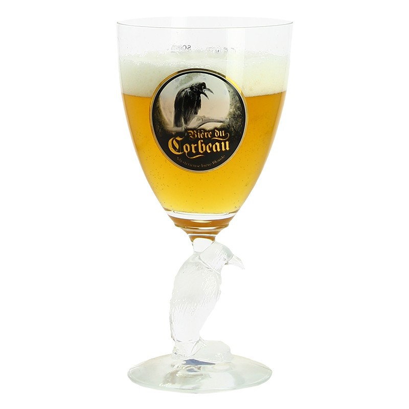 BIERE du CORBEAU Glass Beer
