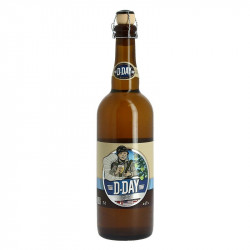 D-DAY APPLE white beer Apple Flavored 75 cl