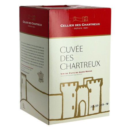 BIB CHARTREUX ROUGE  5L