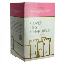 Bag in Box Rosé Gard Wine Les Chartreux 10L