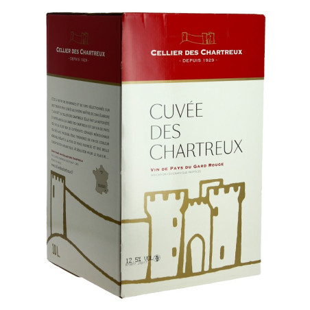 BIB CHARTREUX ROUGE 10L