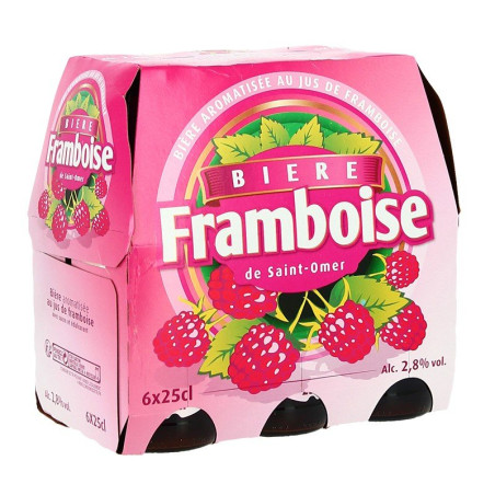 ST OMER FRAMBOISE 6X25CL