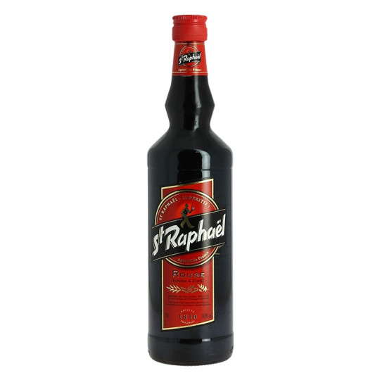Saint Raphael Red Wine and Quinquina Based French Aperitif