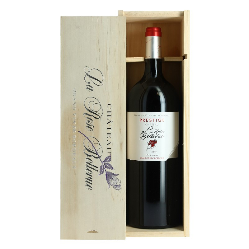 Magnum La Rose Bellevue Prestige Rouge Red Bordeaux Wine