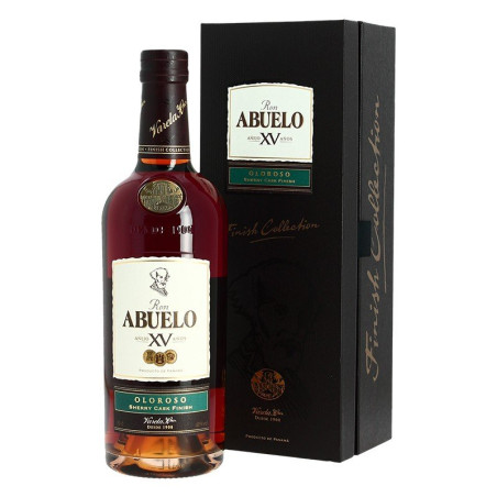 Rum ABUELO 15 years old Ron finishing barrel of Sherry OLOROSO