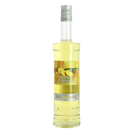 LIQUEUR ANANAS VEDRENNE 70CL  18ﾰ