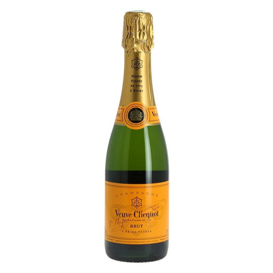 VEUVE CLICQUOT Champagne BRUT Half Bottle
