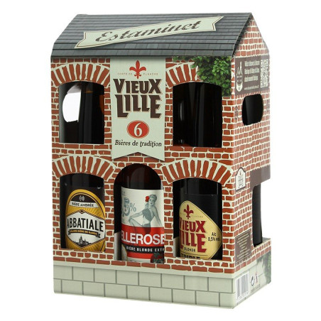 COFFRET ESTAMINET 6 X 33CL COFFRET ESTAMINET 6 X 33CL