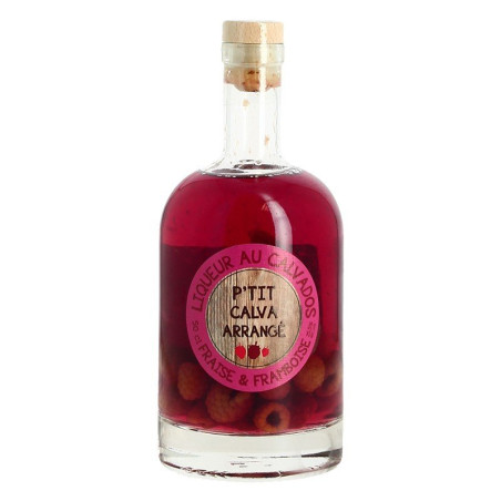 PTIT CALVA ARRANGE 50CL FRAISE FRAMBOISE