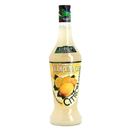 SIROP CITRON SQUASH VEDRENNE 70CL